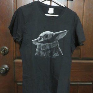 STAR WARS BABY YODA TEE SHIRT BY PORT AND COMPANY SZ L